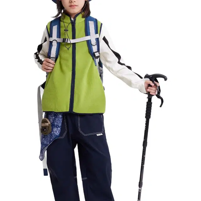 左西马甲 立领拉链舒适柔软 儿童款