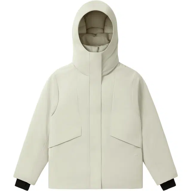 蕉下 全防护时尚高蓬极暖舒适全包裹连帽防泼水便携可机洗羽绒服 女款