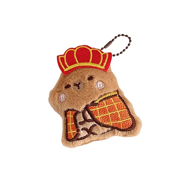 心水好物 趣味可爱西游师徒四人组水豚公仔百搭玩偶书包 玉狐绒 挂件 男女同款情侣款