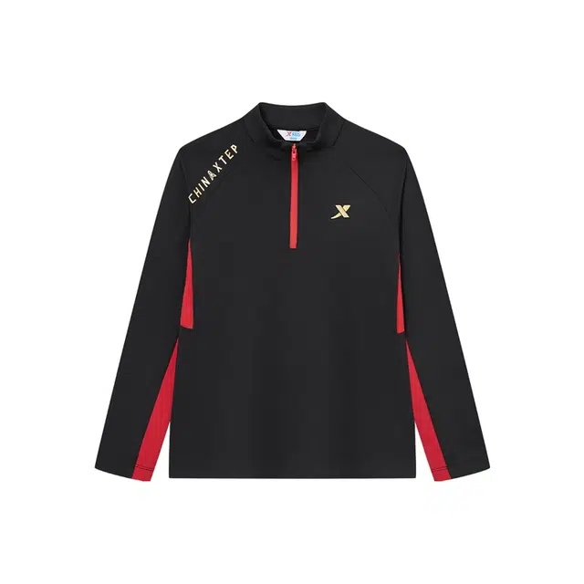 特步套头卫衣 休闲时尚简约长袖圆领舒适百搭