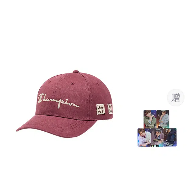 Champion Script Washed Ball Cap Health FW25