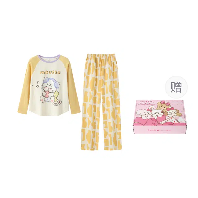 Mikko x Gongdie Long Sleeve Pajama Set