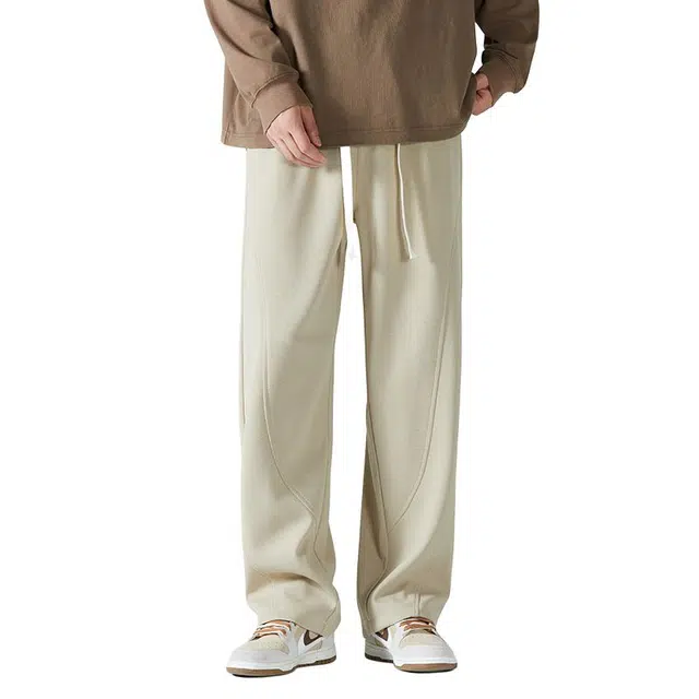 海尔斯 时尚潮流垂感舒适休闲裤 男女同款