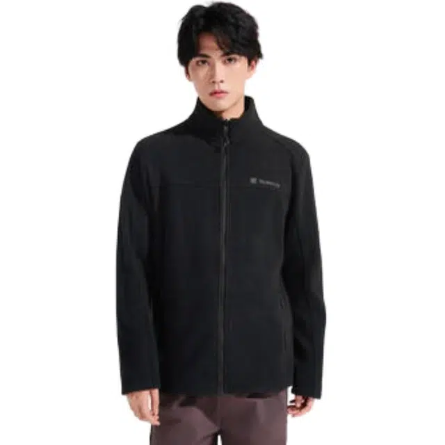 探路者 保暖抗静电休闲立领羽绒服 男款