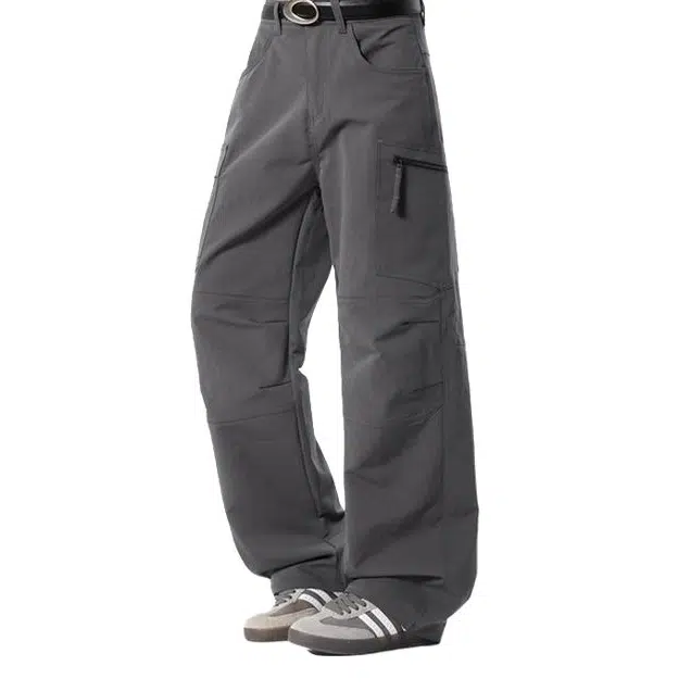 海尔斯 工装百搭复古休闲裤 男女同款