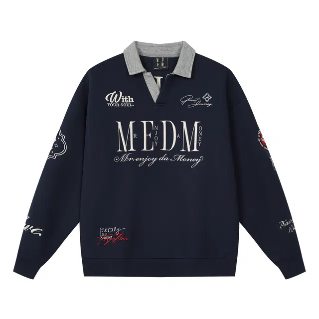 MEDM FW25 Pullover Collar Sweater