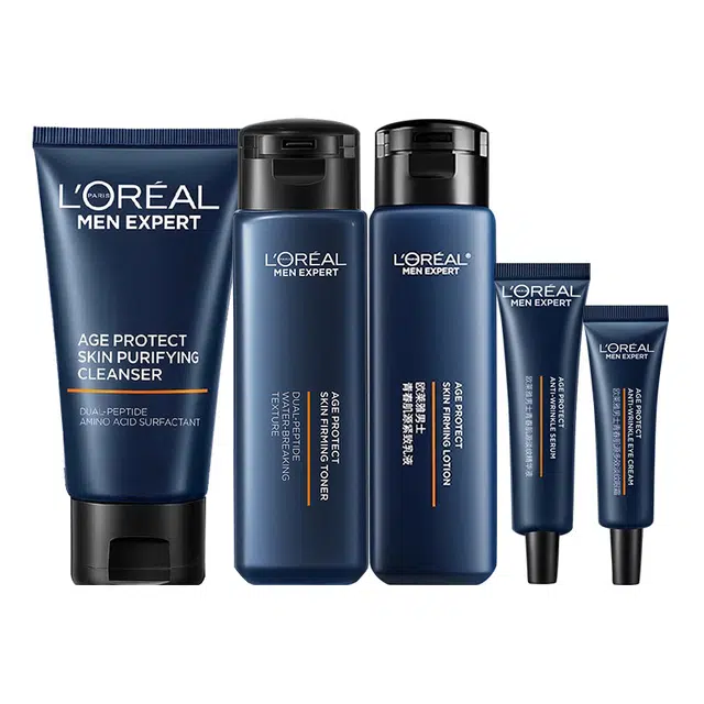 欧莱雅男士 青春肌源旅行装 保湿滋润补水清洁