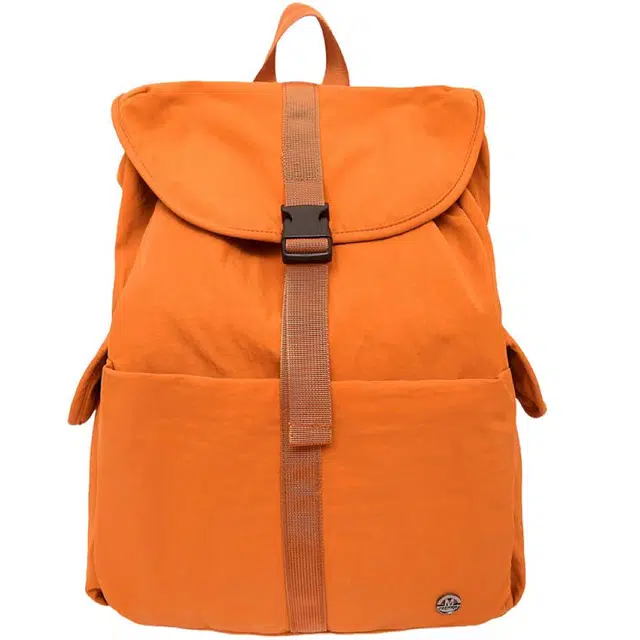 單倉 韩系潮流时尚简约设计旅行通勤背包初高中轻便耐磨 尼龙 双肩包 男女同款情侣款 多色