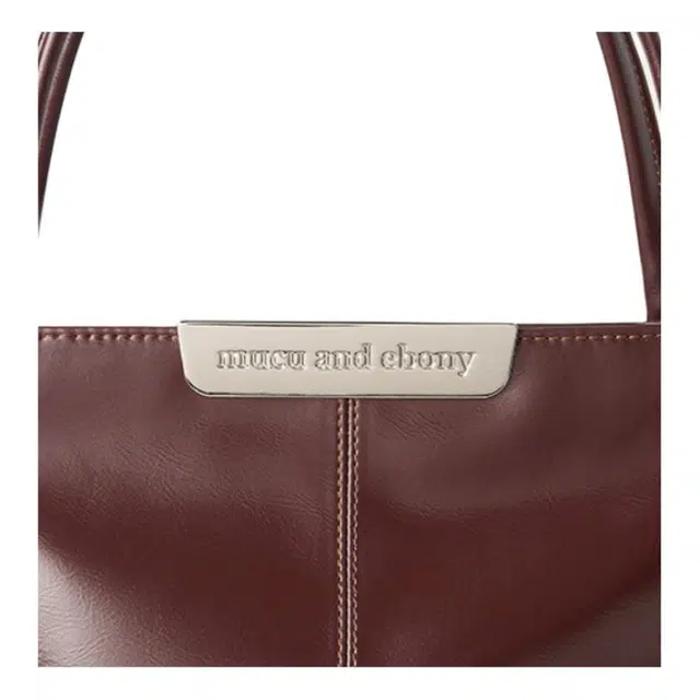 MUCU AND EBONY Clam Bag PU Tote