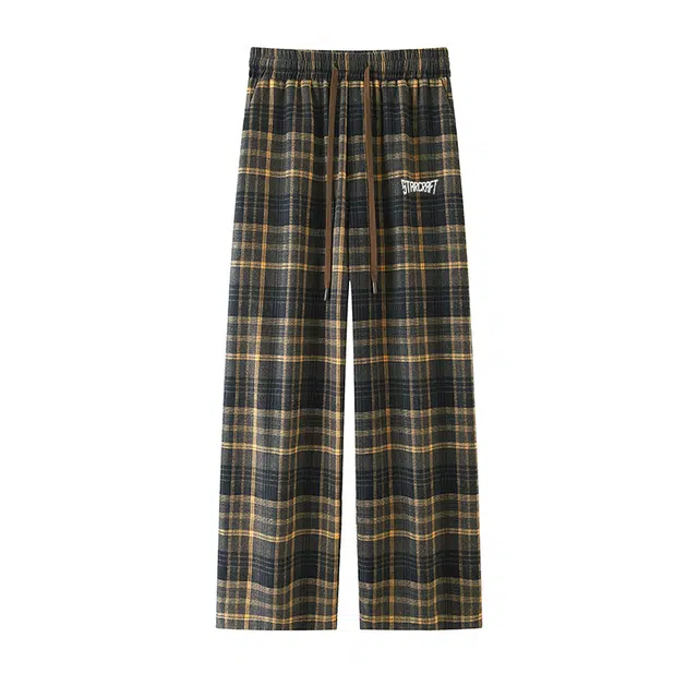 星际者 基础款复古慵懒风百搭长裤休闲裤 男女同款