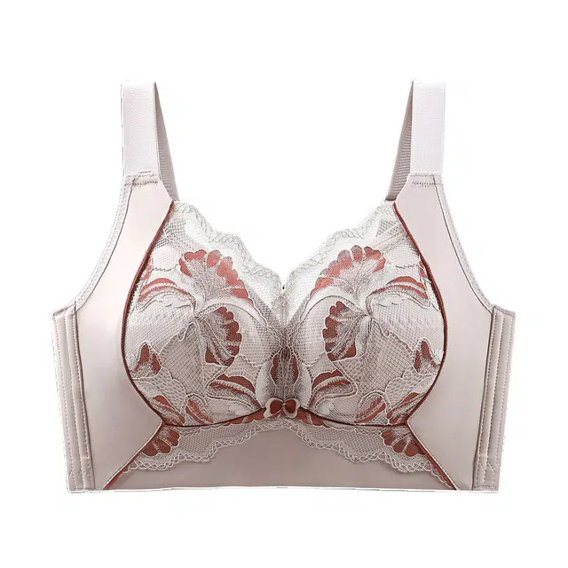 图兰朵 轻薄款自然舒适托举力强不易卷边翘边全罩杯无压感大码透气文胸 女款