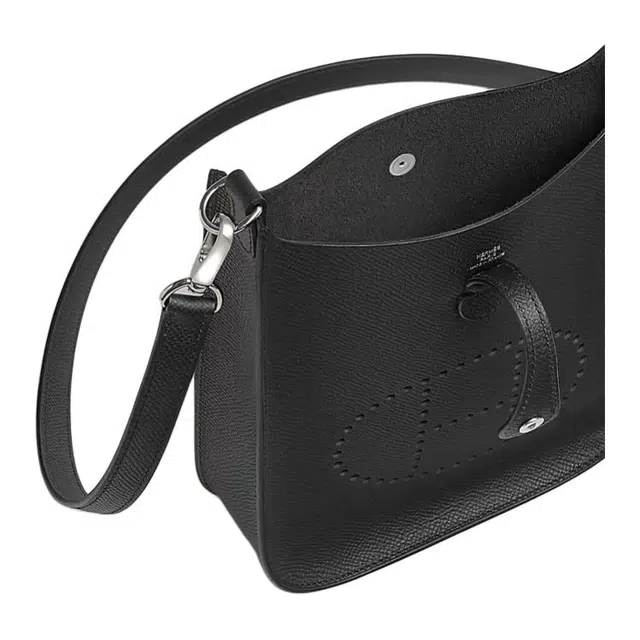 HERMES Evelyne 16 Sellier Epsom 89 Noir