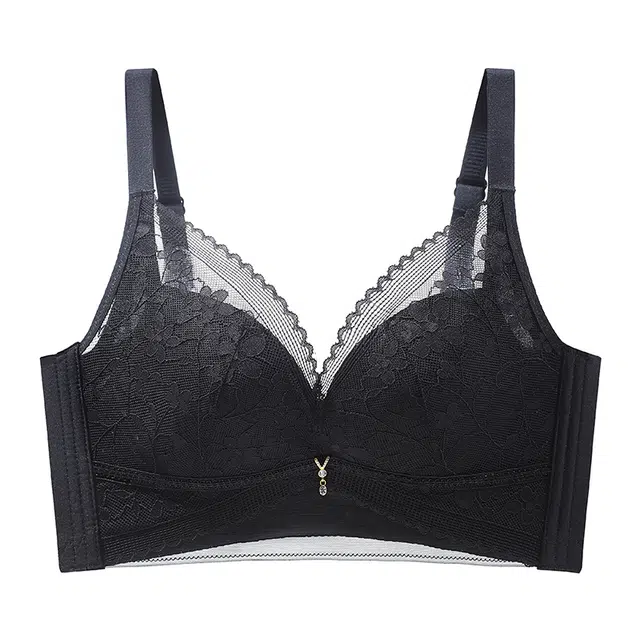 图兰朵 透气柔软舒适有效提拉侧收副乳稳固服帖不易跑杯显胸部高弹不勒文胸 女款