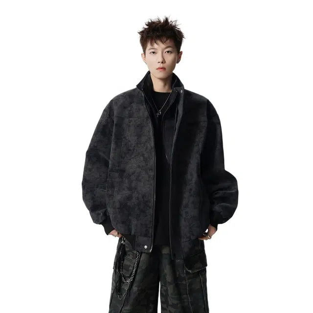 海尔斯 时尚简约百搭夹克外套 男款