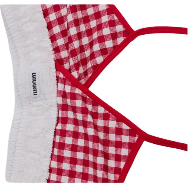 北极绒 拼接叠穿阔腿运动裤女伞兵裤长裤夏季美式宽松速干休闲裤 女款