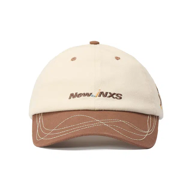 江南先生 城市接力赛 美式运动挺括撞色拼接帽子宽檐 棉 鸭舌帽 男女同款情侣款