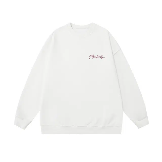 棉基因 早秋高街时尚潮牌简约潮男街头学院风青少年复古男装减龄感通勤高级感韩系穿搭女士基础款无帽打底衫慵懒风女圆领卫衣 男女同款