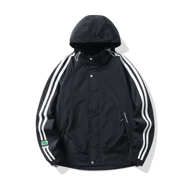 米素力 宽松秋季工装落肩袖潮夹克 男女同款