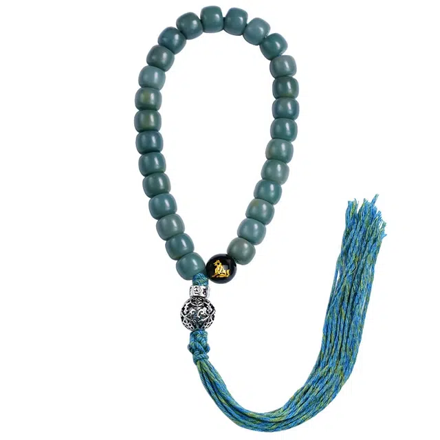 宣华意 【收藏级】手持文玩佛珠 老型风化原籽 国风复古文艺典雅大气配饰本命生肖 绕指柔念珠#好运 菩提根 手串 男女同款情侣款