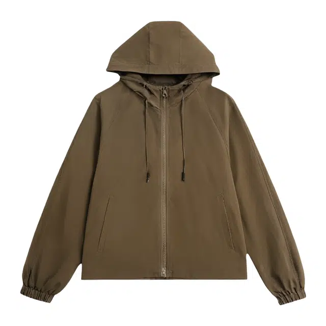 潞优野 设计感轻户外休闲宽松连帽时髦夹克 女款