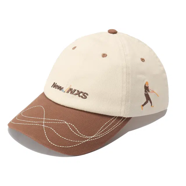 江南先生 城市接力赛 美式运动挺括撞色拼接帽子宽檐 棉 鸭舌帽 男女同款情侣款