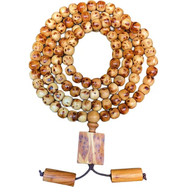 得笙陌 太行老料雀眼瘤疤桶珠多圈文玩手持串精品#好运 崖柏 木作手串 男女同款情侣款