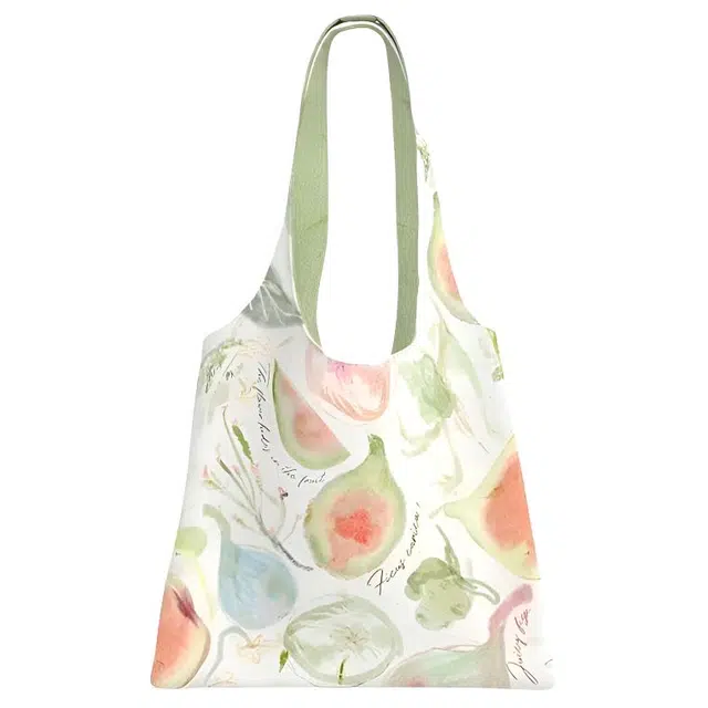 奥松 无花果外出春夏上班通勤百搭肩袋 绒面科技布 单肩包 常规 男女同款情侣款 绿色