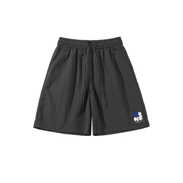 星际者 美式基础款纯色简约宽松复古亲肤舒适无性别主义百搭五分休闲短裤 男女同款