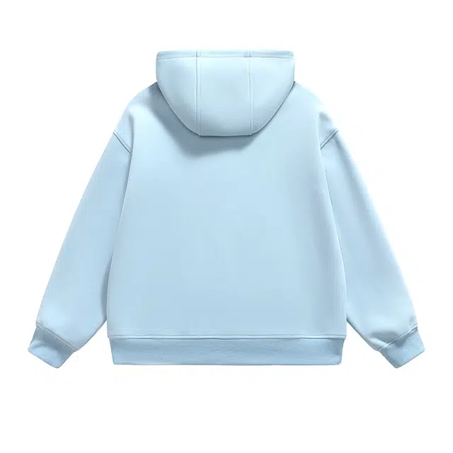 领航骆驼 时尚街头字母轻奢风潮流休闲宽松百搭通勤舒适落肩长袖开衫连帽卫衣 男女同款