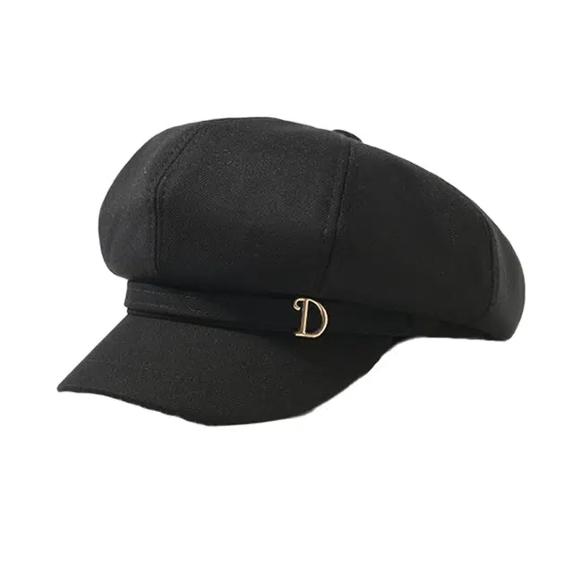 浪莎 韩版时尚复古保暖街头百搭英伦风 棉 贝雷帽 女款