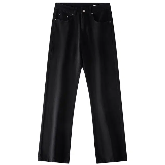 帕丁顿熊 美式复古高街水洗做旧废土风微喇直筒等多种款式长裤可选牛仔裤 男女同款