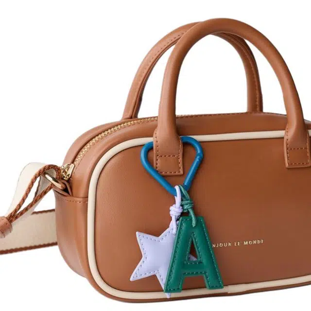 ZARA Charm Shoulder Bag Brown