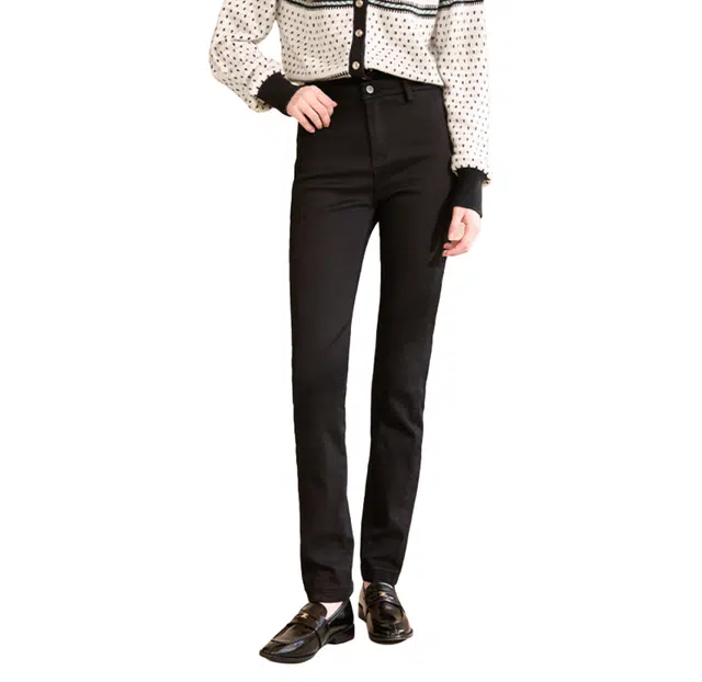 潞优野 百搭修身显瘦小脚裤打底裤外穿高腰休闲裤 女款