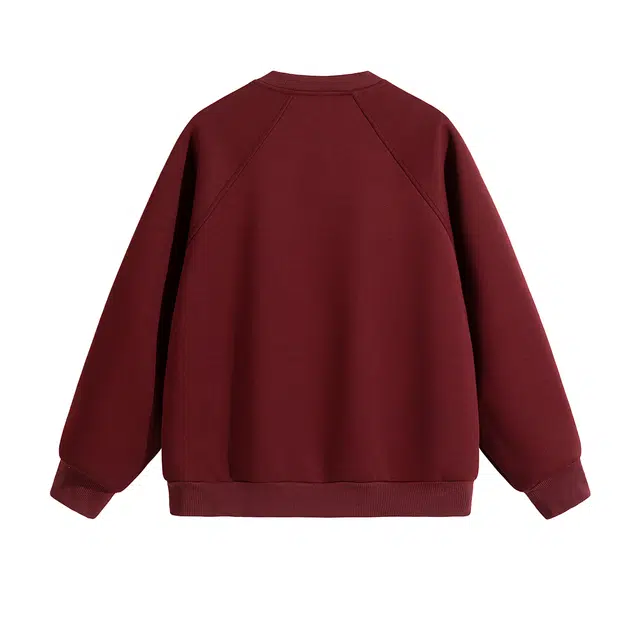 领航骆驼 宽松日常通勤舒适垂感高品质美式潮流简约百搭卫衣 男女同款