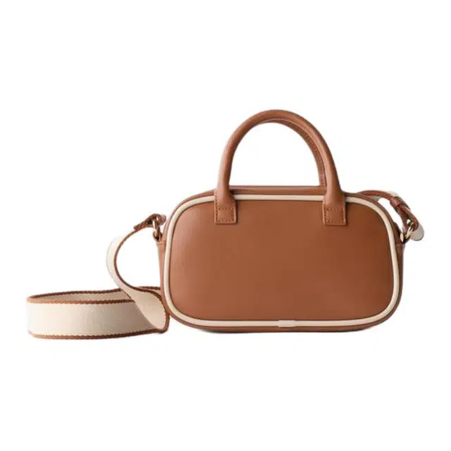 ZARA Charm Shoulder Bag Brown