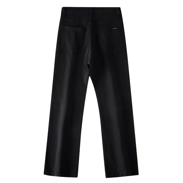 帕丁顿熊 美式复古高街水洗做旧废土风微喇直筒等多种款式长裤可选牛仔裤 男女同款