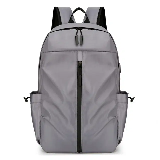 捷朗仕 简约纯色百搭 牛津布 双肩包 常规 男女同款情侣款 多色