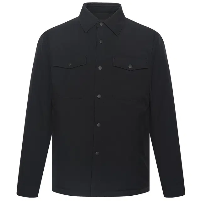 利郎 轻暖系列 商务翻领轻薄款翻领口袋装饰防泼水通勤冬季羽绒服 男款