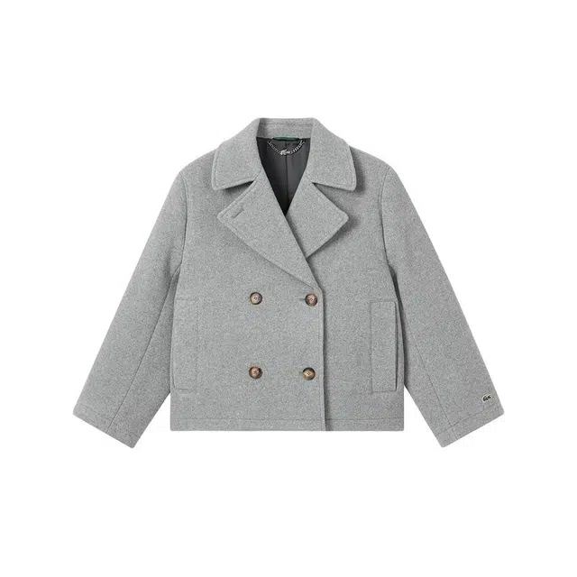 Lacoste FW25 Double-Breasted Coat