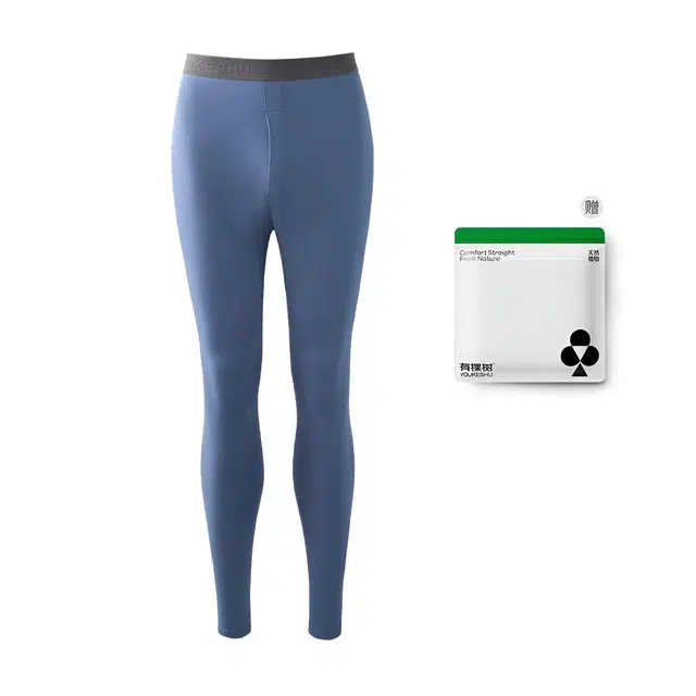 有棵树 秋裤青少年男士薄款打底紧身秋冬款中大童线裤 保暖裤 男款