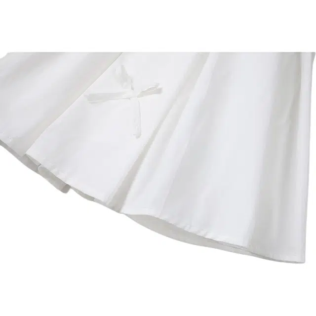 THREE Bow Tie Sleeveless Set