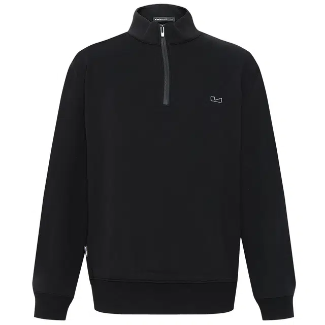 利郎 都市休闲半高领拉链设计远红外发热刺绣冬季卫衣 男款