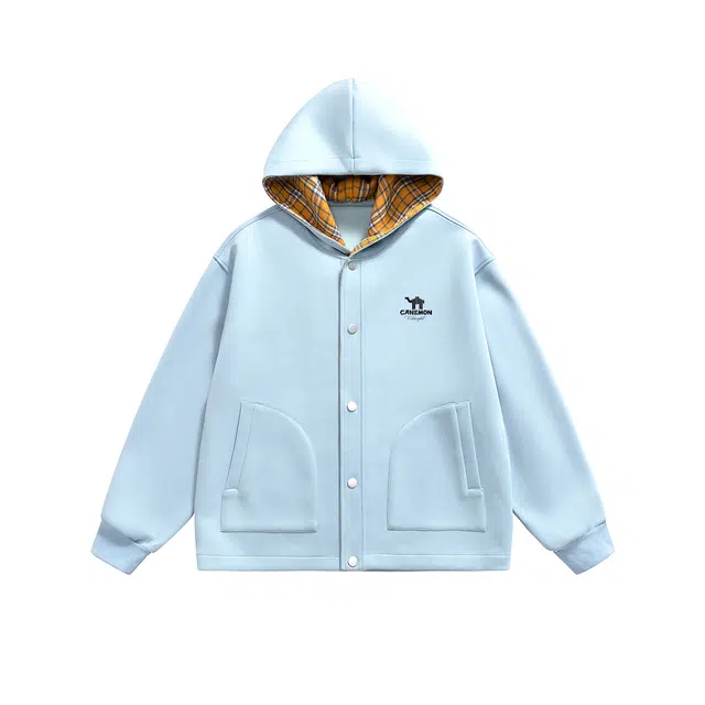 领航骆驼 韩系简约帅气亲肤经典时尚通勤街头重磅宽松复古卫衣 男女同款