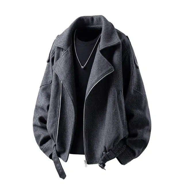 马员外 立体百搭时尚简约款式夹克外套 男款