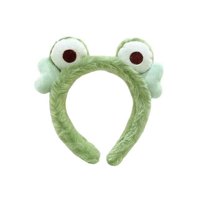 希铃 大眼萌蛙 帆布 发箍 女款