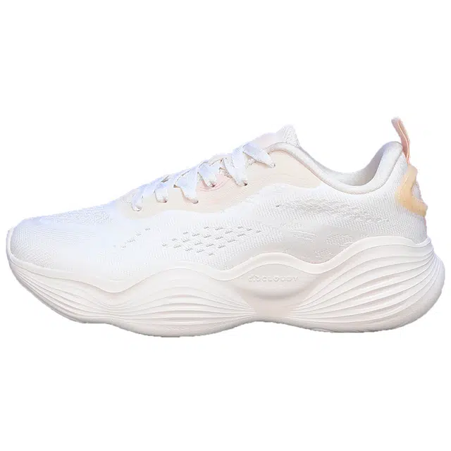 鸿星尔克 网面透气女学生训练运动鞋轻便软底增高休闲跑步鞋 女