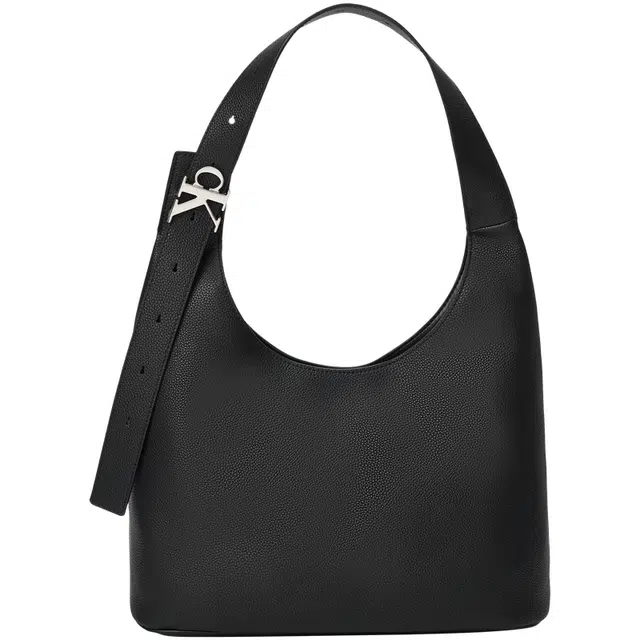 Calvin Klein Dumpling Shoulder Bag Medium Space Black