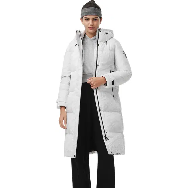 坦博尔 连帽户外运动长袖通勤羽绒服 女款