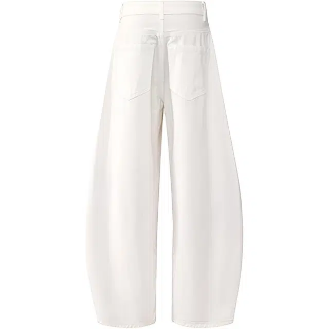 拾个壹先生 美式复古高街小众痞帅潮流涂鸦设计感无性别主义穿搭亲肤柔软时尚个性高级感宽松休闲百搭高腰显瘦垂感阔腿裤牛仔裤 男女同款