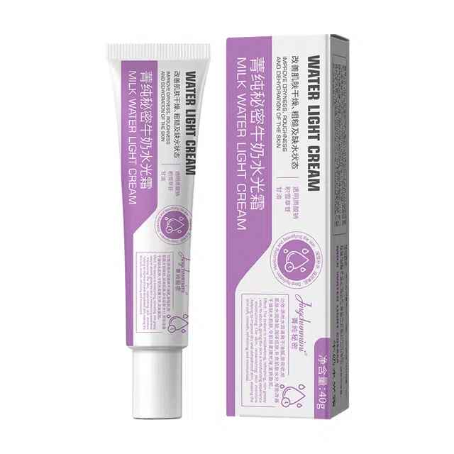 菁纯秘密  牛奶水光霜皮肤屏障修护保湿霜干敏肌改善泛红补水缓解干燥维稳面霜 保湿滋润 油皮干皮混合肌